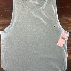 American Eagle Outfitters Light Blue Tank Top